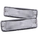 Toyota 4 Runner 1990-1991 Euro Parkeringsljus Krom / Orange Reflektor ANZO