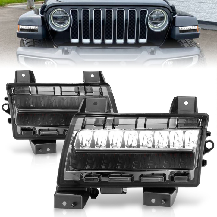 Jeep Wrangler Jl 2023 LED-sidomarkeringsljus ANZO i gruppen Välj bilmodell hos DDESIGN Scandinavia AB (anz511085)