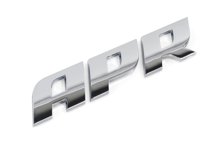 Emblem Polerad Silver APR i gruppen Välj bilmodell hos DDESIGN Scandinavia AB (aprA1000006)