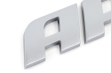 Emblem Matt Silver APR