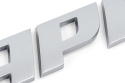 Emblem Matt Silver APR