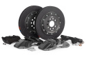 Audi A3 Quattro (MQB/MQB EVO 312mm) 2015-2020 & 2022-2024 370x34mm Stort Bromskit Med 6-Kolvsok Fram Grå APR