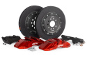 Audi TT/TTS Quattro (MQB/MQB EVO 340mm) 2016-2023 370x34mm Stort Bromskit Med 6-Kolvsok Fram Röd APR