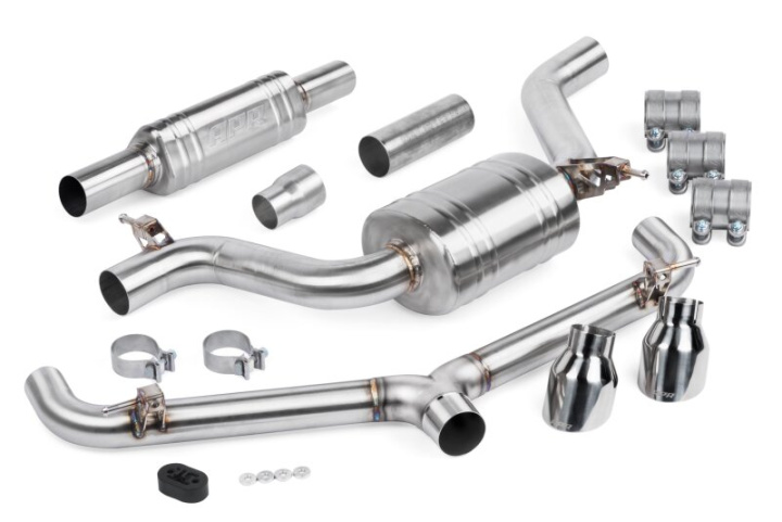Volkswagen GTI (MK7.5) 2018-2021 Catback Avgassystem Med Främre Ljuddämpare APR i gruppen Välj bilmodell hos DDESIGN Scandinavia AB (aprCBK0007)