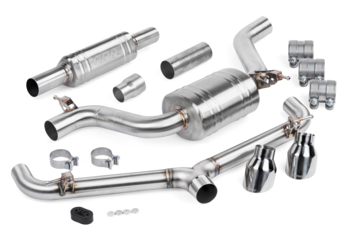Volkswagen GTI (MK7) 2015-2017 Catback Avgassystem Med Främre Ljuddämpare APR i gruppen Välj bilmodell hos DDESIGN Scandinavia AB (aprCBK0008)