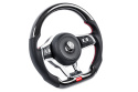 Volkswagen Golf R/GTI/Jetta (MK7) 2015-2026 Ratt Kolfiber Med Röda Sömmar För Växlingspaddlar APR