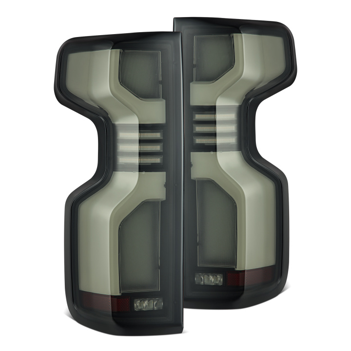 Chevrolet Silverado 1500 / 2500HD / 3500HD 2019-2024 Luxx-Series LED Baklampor AlphaRex i gruppen Välj bilmodell / Chevrolet / Silverado 2019+ hos DDESIGN Scandinavia AB (arx620088)