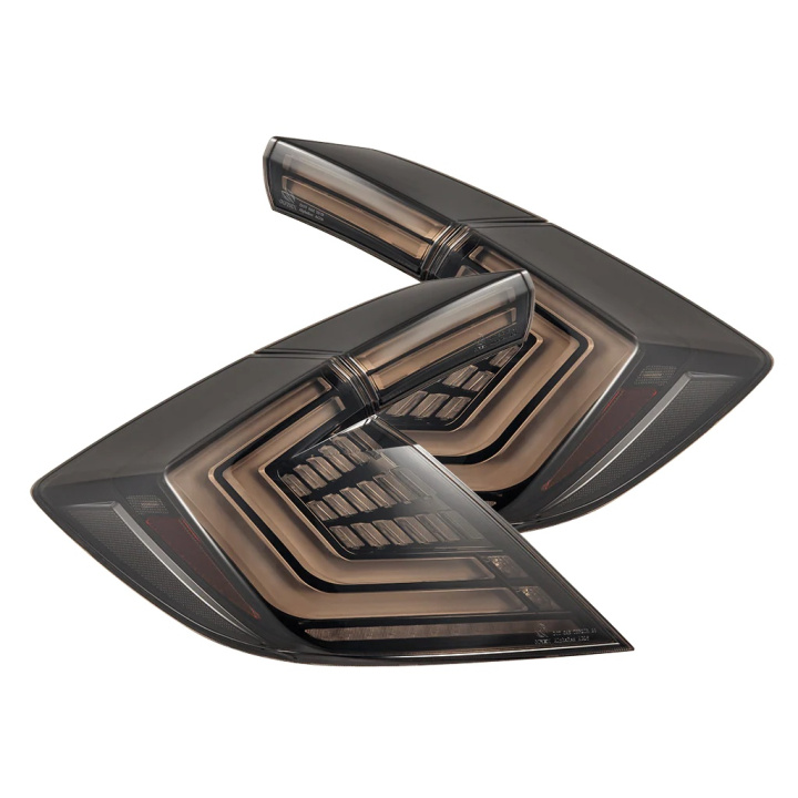 Honda Civic Hatchback 2016-2021 Nova-Series LED Baklampor AlphaRex i gruppen Välj bilmodell / Honda / Civic FC - FK Standard 16-21 / Styling hos DDESIGN Scandinavia AB (arx676010)