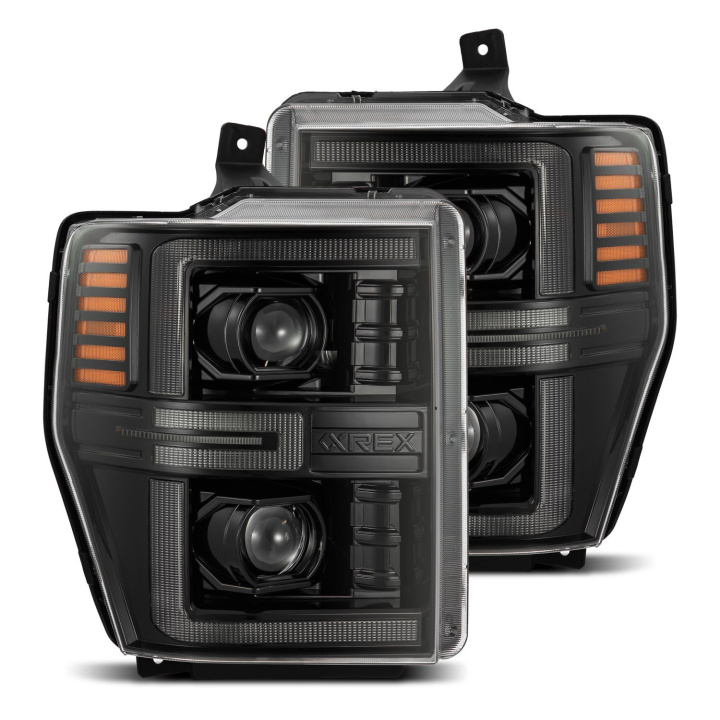 Ford F250 Super / F350 Super / F450 Super / F550 Super 2008-2010 LUXX-Series Projektor Strålkastare AlphaRex i gruppen Välj bilmodell / Ford / F-250 - F-350 08-10 / Styling hos DDESIGN Scandinavia AB (arx880313)