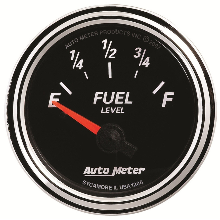 atm1206 Tankmätare 52mm 240ΩE Till 33ΩF (Elektrisk) DESIGNER BLACK II