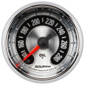 Oljetempmätare 52mm 280ºF (Digital Stepper-motor) AMERICAN MUSCLE