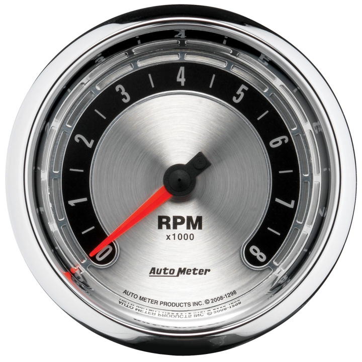atm1298 Varvräknare 87mm 8K RPM IN-DASH AMERICAN MUSCLE