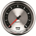 Varvräknare 127mm 8K RPM IN-DASH AMERICAN MUSCLE