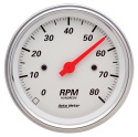 Varvräknare 87mm 8K RPM IN-DASH ARCTIC Vit