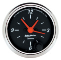 Klocka 52mm 12HR ANALOG DESIGNER BLACK