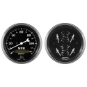 Mätarkit 2st 87mm 240-33Ω OLD TYME BLACK