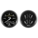 Mätarkit 2st 87mm 240-33Ω OLD TYME BLACK