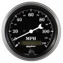 Hastighetsmätare 87mm 120MPH (Elektrisk) OLD TYME BLACK