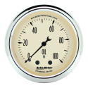 Oljetrycksmätare 52mm 100PSI MECH ANTIQUE BEIGE
