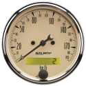 Hastighetsmätare 79.4mm 190KM/H (Elektrisk). PROG. W/ LCD ODO ANTIQUE BEIGE