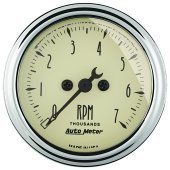 atm1897 Varvräknare 52mm 7K RPM IN-DASH ANTIQUE BEIGE (1)