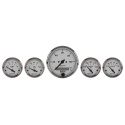 Mätarkit 5st 3 1/8\'\' & 52mm (Elektrisk). SPEEDOMETER AMERICAN PLATINUM