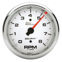 Varvräknare 100mm 8000 RPM 2 & 4 Cylindrar Vit PRO-CYCLE