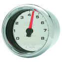Varvräknare 2-5/8\'\' 8000 RPM 2 & 4 Cylindrar Krom PRO-CYCLE