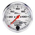 Hastighetsmätare 100mm 120 MPH (Elektrisk) Vit PRO-CYCLE