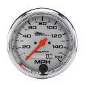 Hastighetsmätare 100mm 160 MPH (Elektrisk) Silver PRO-CYCLE