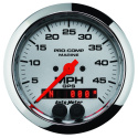 Hastighetsmätare 87mm 50MPH GPS-styrd MARINE Krom