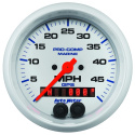 Hastighetsmätare 87mm 50MPH GPS-styrd MARINE Vit