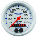 Hastighetsmätare 87mm 120MPH GPS-styrd MARINE Vit
