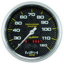 Hastighetsmätare 127mm 120MPH GPS-styrd MARINE CARBON FIBER
