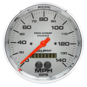 atm200647-35 Hastighetsmätare 127mm 140MPH GPS-styrd MARINE Krom (1)