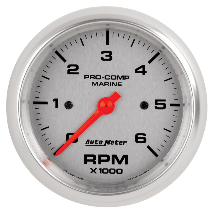 atm200752-33 Varvräknare 87mm 6000 RPM MARINE SILVER