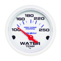 Vattentempmätare 52mm 100-250ºF (Elektrisk) MARINE Vit