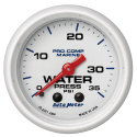 Vattentrycksmätare 52mm 35PSI (Mekanisk) MARINE Vit