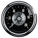 Oljetrycksmätare 52mm 100PSI PRESTIGE BLACK DIAMOND