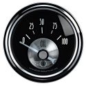 Oljetrycksmätare 52mm 100PSI (Elektrisk) PRESTIGE BLACK DIAMOND