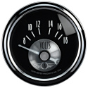 Voltmätare 52mm 18V (Elektrisk) PRESTIGE BLACK DIAMOND