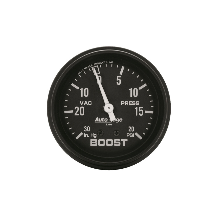 atm2310 Laddtrycksmätare 66.7mm 30INHG-20PSI (Mekanisk) Svart AUTOGAGE
