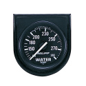 Vattentempmätare 2\'\' 280ºF BLK DIAL BLK BEZEL AUTOGAGE