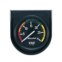 Vakuummätare 2\'\' 30INHG BLK DIAL BLK BEZEL AUTOGAGE