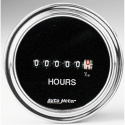 Timräknare 52mm 100K H (Elektrisk) (8V-32V) Traditional Chrome
