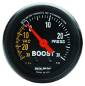 Laddtrycksmätare 52mm 30IN HG/ 30PSI (Mekanisk) Z-SERIES