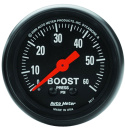 Laddtrycksmätare 52mm 60PSI (Mekanisk) Z-SERIES
