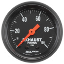 Avgastrycksmätare 52mm 100PSI (Mekanisk) Z-SERIES
