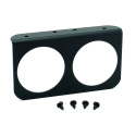 Mätarhållare Panel Dubbel 66.7mm Svart Aluminium Autometer
