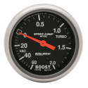 Laddtrycksmätare 66.7mm 60 CM HG / 2.1KG/CM2 (Mekanisk) SPORT-COMP